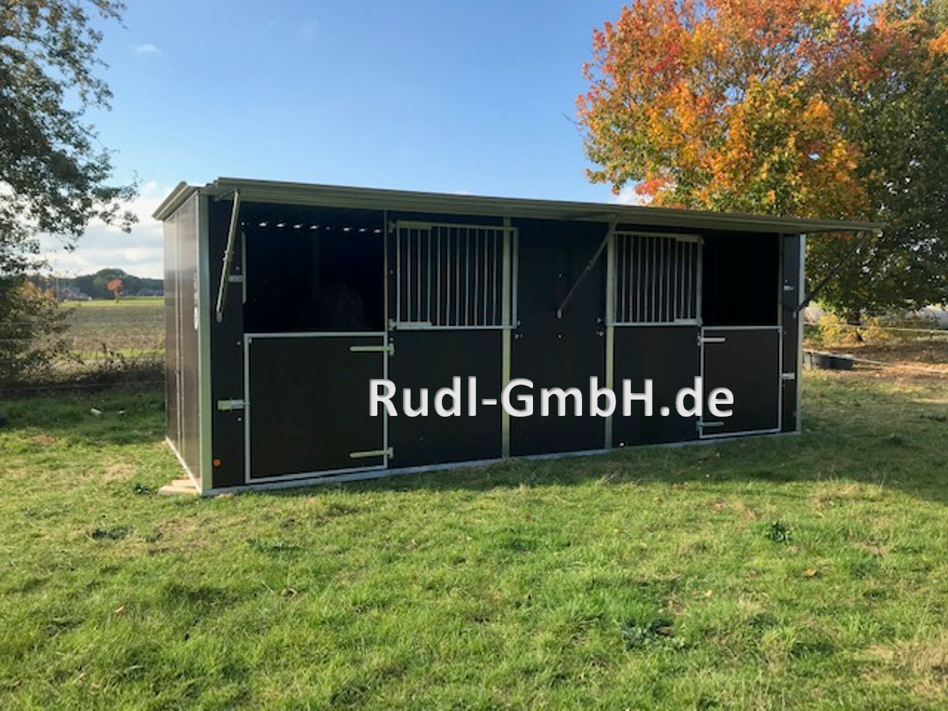 Mobile Weidehütten